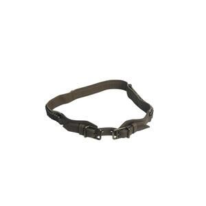Vintage Burberry Leather Cartridge Double Buckle Ammo Belt